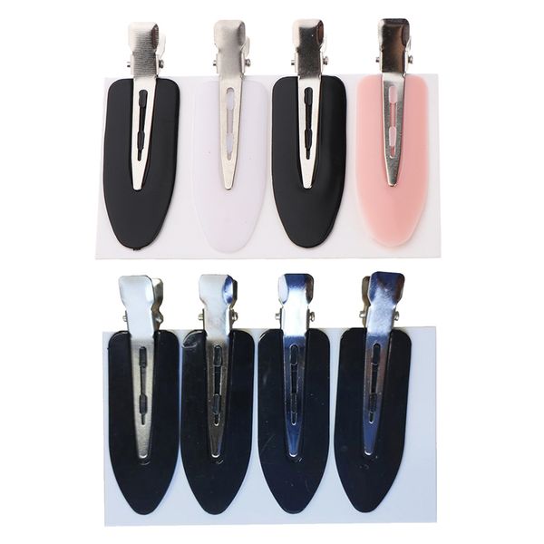 

8x no bend hair clips woman barrette waves no mark no crease hairclips, Brown