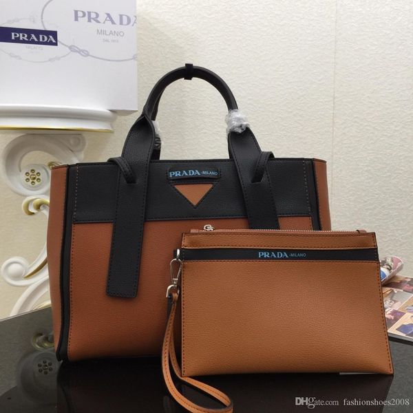 

men's travel bags women bag real leather handbags leather keepall 45 shoulder bags totes 1ba182 35-26- 13cm