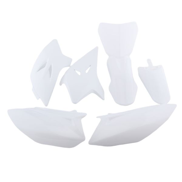 

white body frame fender kit for yamaha ttr50 ttr50e 2006-2016 pit dirt bike