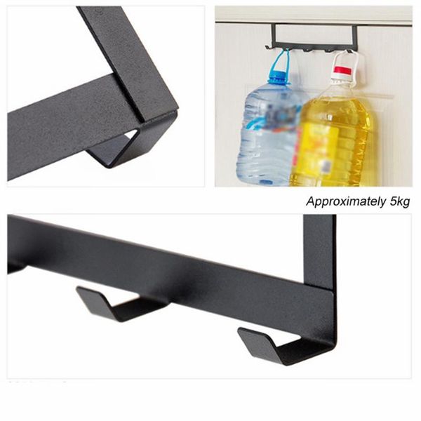 

over door hanger punch-clothes hat towel scarf organizer hook iron racks