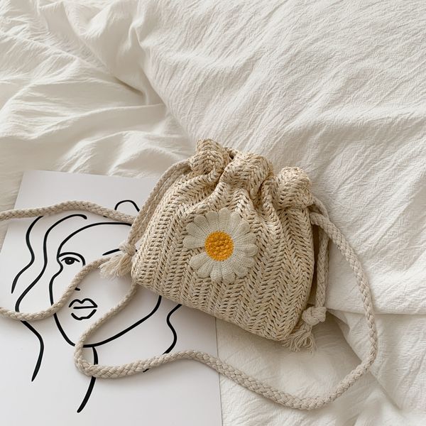 

summer women beach bags handbags 2020 new fashion female straw crossbody bags mini messenger shouder purses for girls