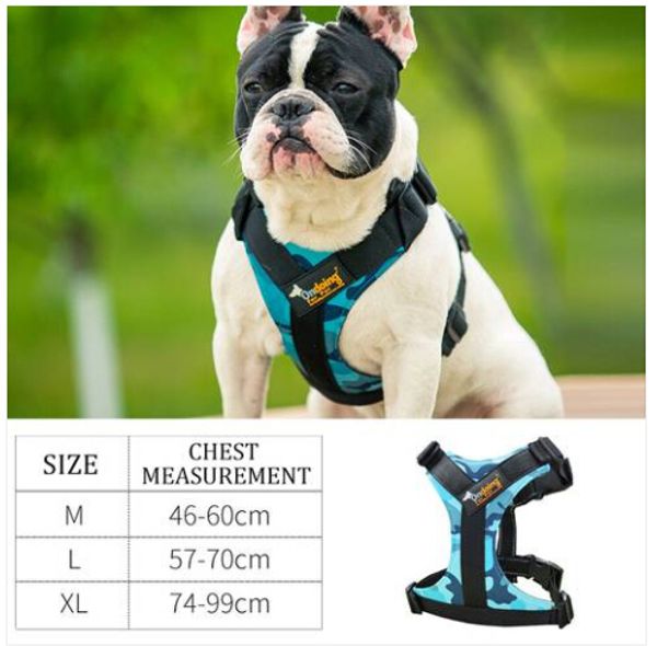 

wholesales 2019 front range reflective dog harness pet design nylon large dog harness