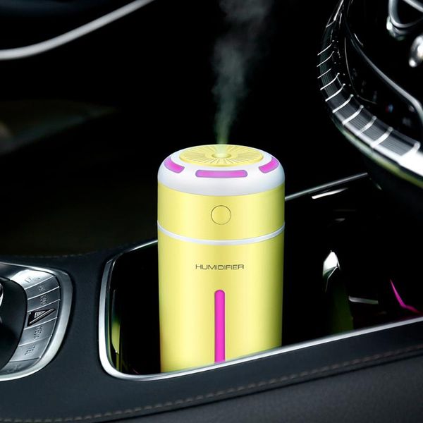 

mini portable aroma diffuser usb charging color changing humidifier cool mist essential oil diffuser for car office home a35