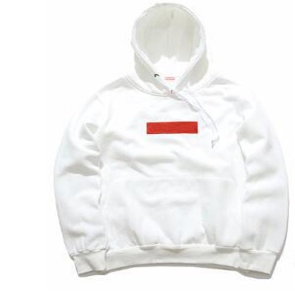 

19FW Мужчины Толстовка BOX ЛОГОС вышивка Бандан Мода Пуловеры Толстовка Streetwear Женщина Mens Пар одежда S-3XL