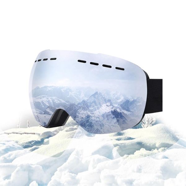 

double layers ski goggles uv anti-fog protection glasses outdoor skating skiing goggles men women snowboard glasses