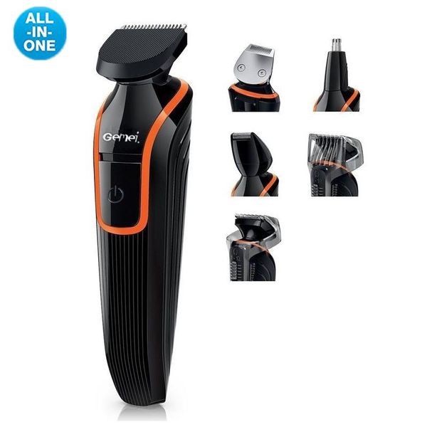 

6in1 grooming kit hair trimmer beard hair clipper for men trimer face nose ear&body shaving electric cutter cutting machine