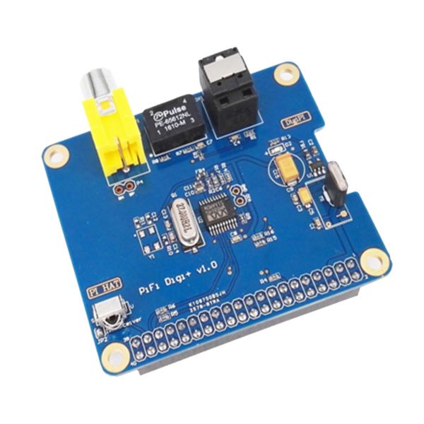 

pihi hifi digital audio sound card i2s spdif optical fiber expansion board