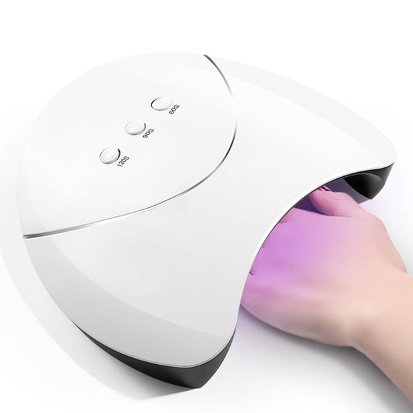 

12 leds nail dryer gels polish manicure automatic sensor machine usb charging nail art tools 36w uv led lamp