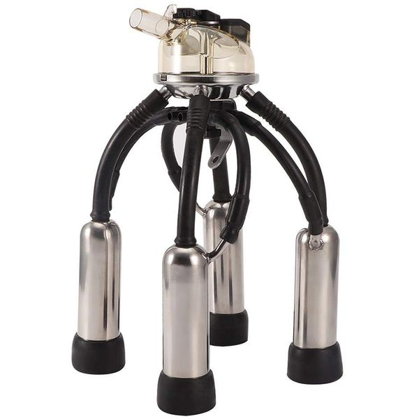 

promotion 300cc milk collector stainless steel parts attachment valve multi-manifold connector tool attachment cow milking cla pet products