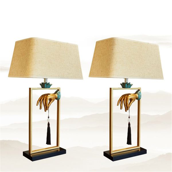 2019 Modern Chinese Style Table Lamp Living Room Bedroom Desk Lamp Home Decor Light Ta054 From Cindyyan713 162 31 Dhgate Com