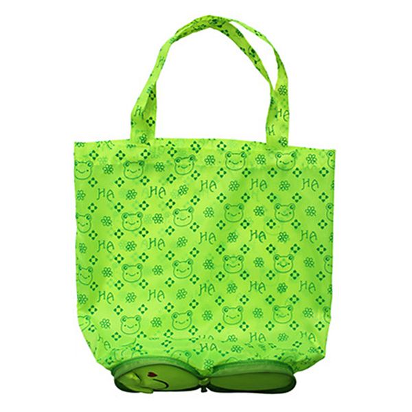 

nylon shopping bag cute durable storage pocket foldable casual large portable