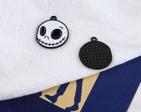 

лот 20 шт./50 шт. / 100 шт. мультфильм кошмар перед рождеством тыква diy брелок металлический шарм подвески ювелирные изделия diy подарки, Bronze;silver