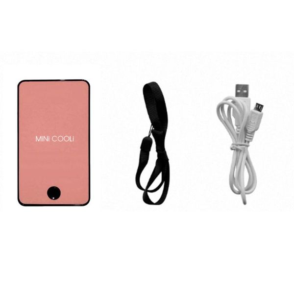 

usb rechargeable mini handheld fan portable summer handy fan with led indicator for home school office travel use