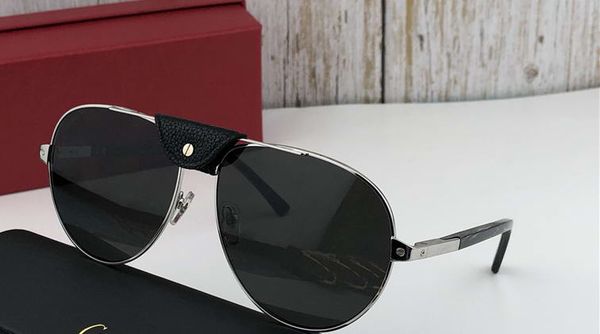 

men vintage gold/black frame pilot sunglasses 0096 sun glasses luxury designer sunglasses eye wear new with box, White;black