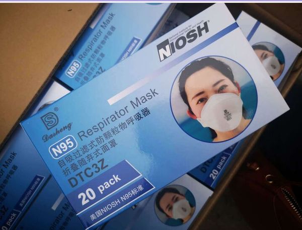 

in stock ce certificate 3m n95 face mask 9501+ 9001v with respirator valve ffp2 mask anti dustprotective dustproof pm2.5 protective mask