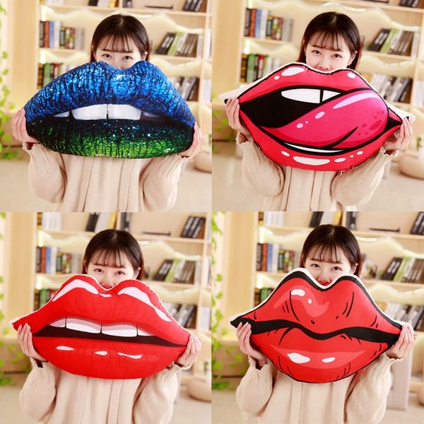 Creative Y Lip Big Plush Pillow Cushion Large Red Lips Soft Pp Y Lip Big Plush Pillow Cushion