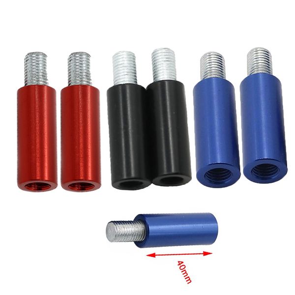 

pair mirror riser extenders pad 40mm for mt09 fz09 fj09 mt10 mt07 fj fz mt 09 10 07 tracer nake