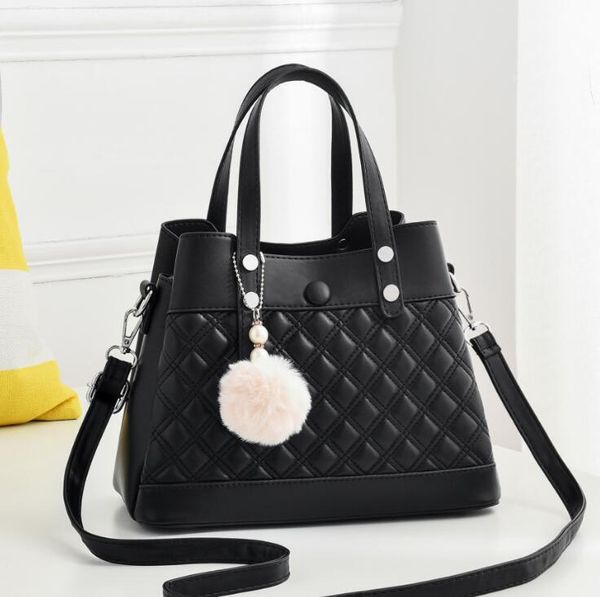 

new european and american big bag shoulder simple women bag fashion diagonal bag