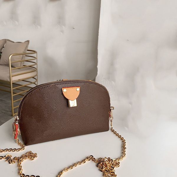 

m44917 desigler l цветка кошелек chain ремешок плеча женщин кроссбоди стиль оболочки дизайнер роскошь сумки кошелек