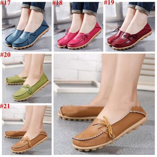

lazy shoes flat doug shoes loafers sandals nurses mother shoe summer flats lace-up chaussures sports genuine leather shoe mma1775 20, Blue;gray