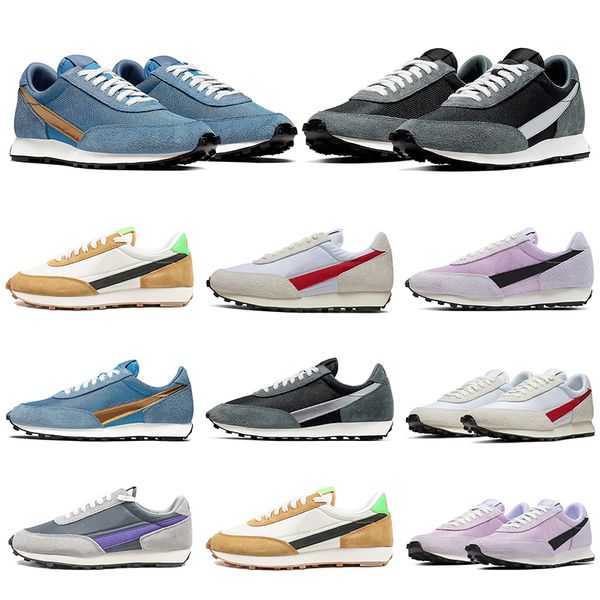 

2020 waffle daybreak sp casual shoes men women sneakers metallic gold gray blue running shoe sports size 36-45 ing
