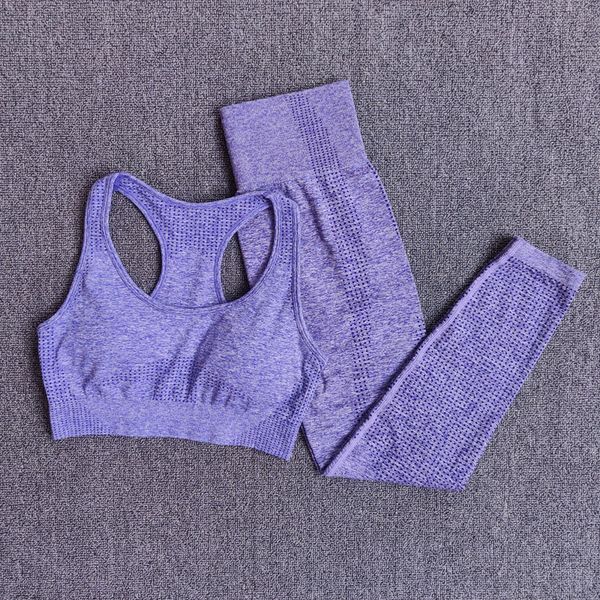 

женщины бесшовная йога set спортивная фитнес одежда gym идущие гетры тренировки штаны мягкое спортивные бюстгальтеры 2 шт спортивные костюмы