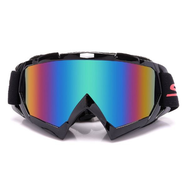 

motorcycle racing eyewear motocross off-road bike atv googles ski snowboard glasses for men women colorful lens