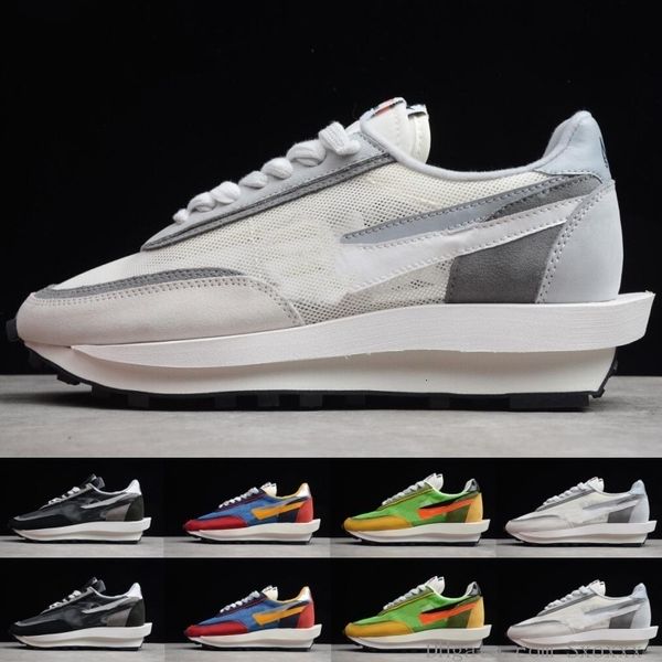

2019 new arrive fashion joint show sacai x nk lvd waffle daybreak running shoes mens trainers classic sport sneakers size 40-45