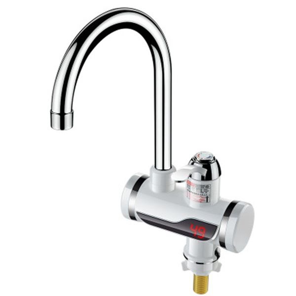 

eu plug stainless steel led digital display and cold water mixer tap water heater sink basin faucet outlet mixer eu plug