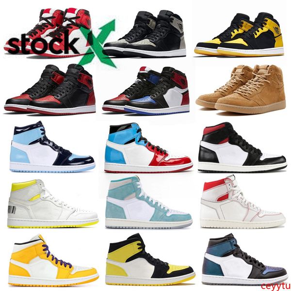 

1 high travis scotts low fearless obsidian men women basketball shoes spiderman unc 1s banned bred toe men sport designer sneakers