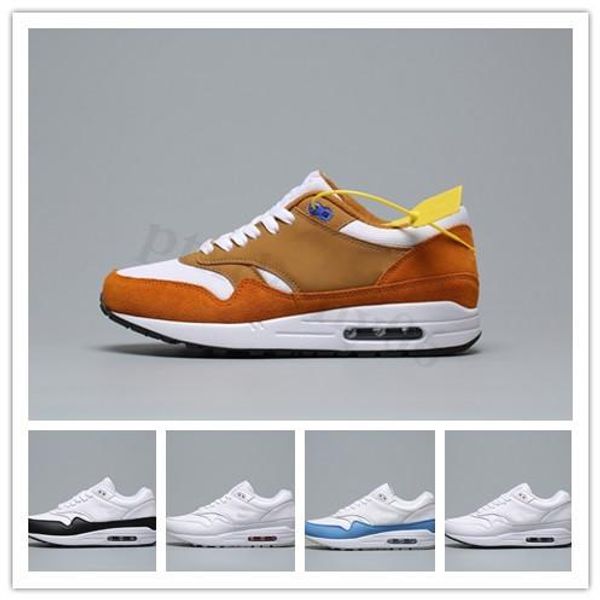 

new arrival 1 87 dlx air atmos casual shoe animal pack 1s 87s leopard gra max men maxes classic athletic zapatos trainers size 36-45 wk03, Black;brown