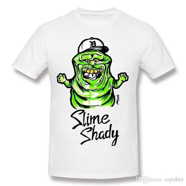 

slime shady custom printed t shirts mens humor homem mens black short sleeve shirt hombre 100% cotton custom party t shirt, White;black