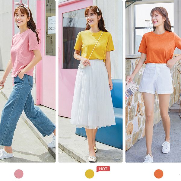 

womens designer womens tshirt women tee tshirt clothes short sleeve female t shirt cotton mujer verano casual summer tee, White