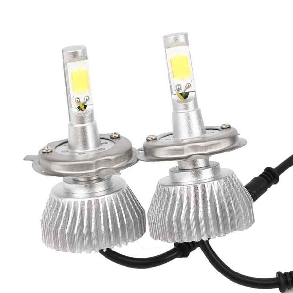 

2pcs h4 led car headlight headlamp fog light conversion light bulb 60w