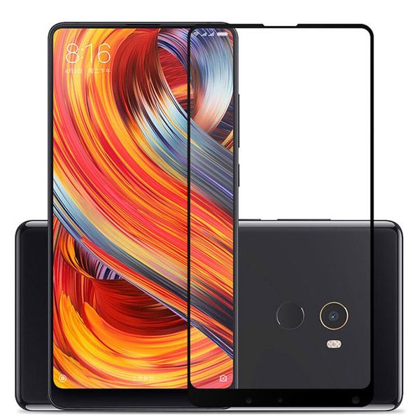 

2.5d полноэкранный защитная пленка из закаленного стекла для xiaomi mi mix 2
