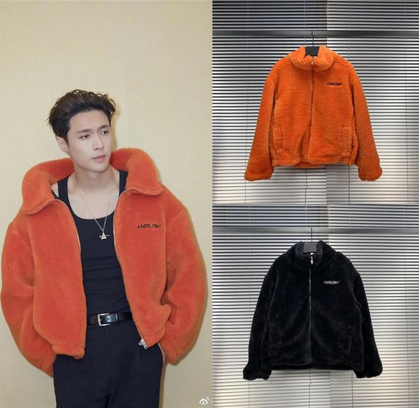 

волосатая куртка мужчины женщины высокого качество фуфайка streetwear пуловер, Black;brown