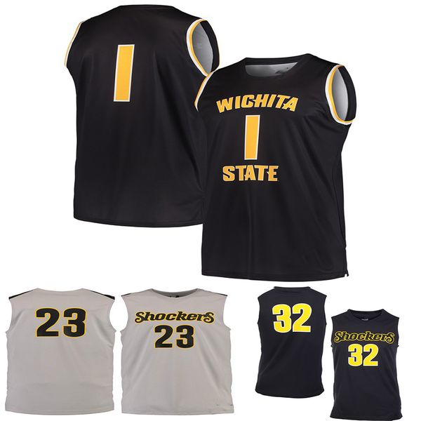 

1 Wichita State Shockers Replica Men College No.23 32 Ncaa Basketball Jersey