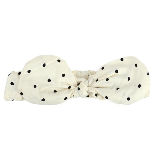 

baby headband dot pattern girls infant headwear hair accessories headbands, Slivery;white