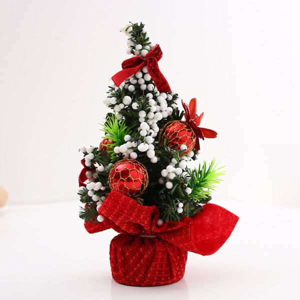 

mini christmas snow tree xmas ornament party table desk decoration holiday