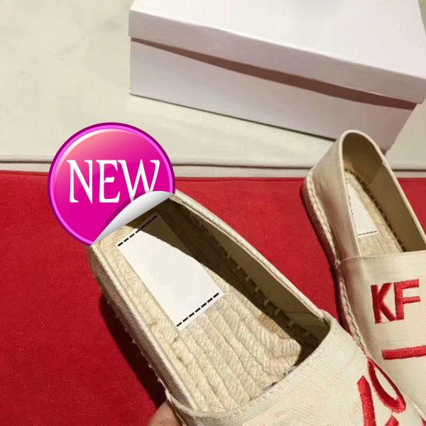 

sweethearts shoes with tiger head single shoes and lazy embroidered straw shoes, Black