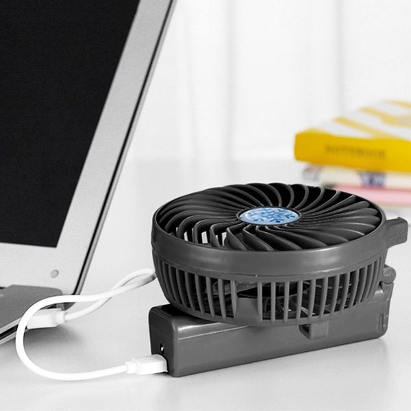 

usb rechargeable handheld fan mini adjustable fan hand bar deskfan