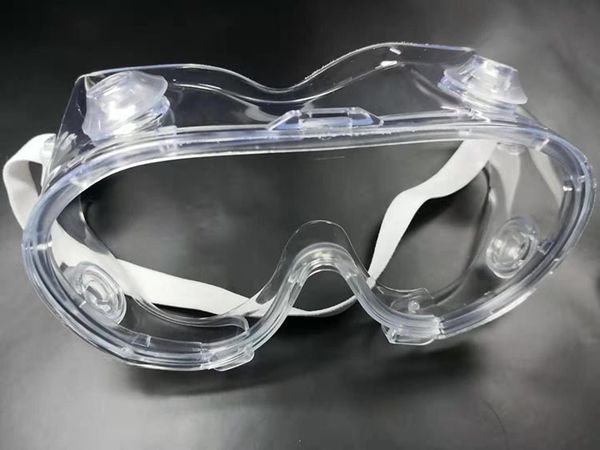

fast shipping medical protective safety glasses goggles pc lens transparent 24hours ing