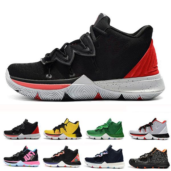 

nike kyrie 5 ep 2019 новая мода мужская и женская уличная обувь плоские кроссовки высокое качество удобная спортивная обувь 36-46