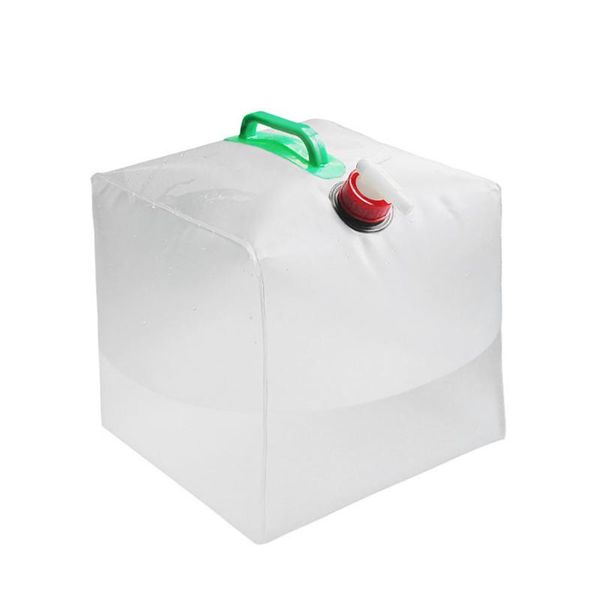 

outdoor camping picnic collapsible water container camping storage ca rrier jug for outdoors hiking 20l picnic tableware cutlery