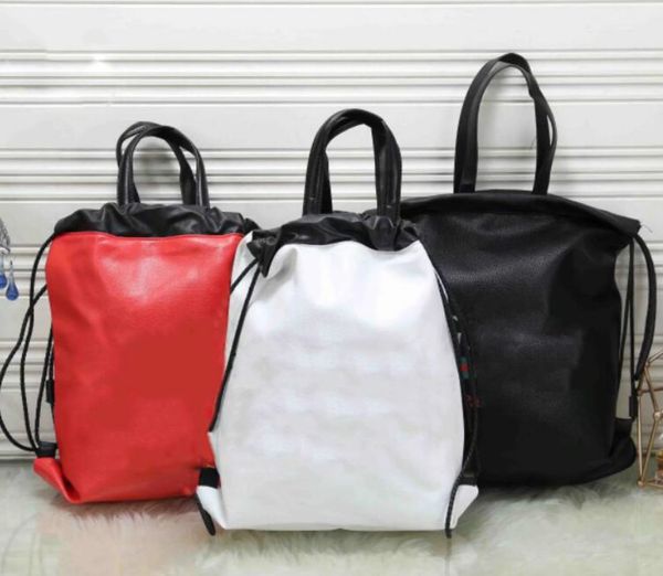 

designer casual traveling backpack fashion leather women backpack man bag luxury large capacity travel string bag