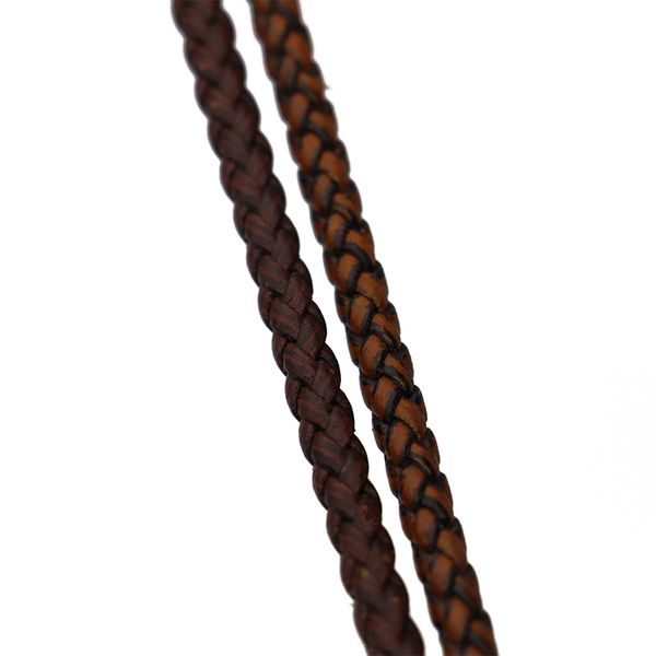 

2meters / еѬи vintage 3/4 / 5 мм кѬђглй плеенй из нађѬалной кожи нђѬ бѬађн коѬова ко, Blue;slivery