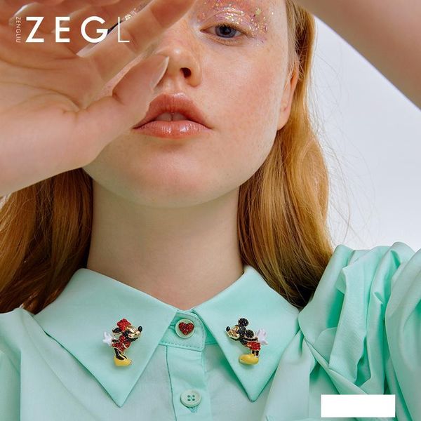 

zegl дизайнер год броши крыс милые девушки штырь рождественских брошь новый год подарок нагрудные, Gray