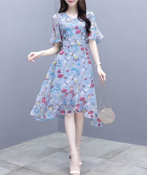 

womens dresses fashion designer dresses with floral print luxury women party long sleeve dresses streetwear 2020 new style, Black;gray