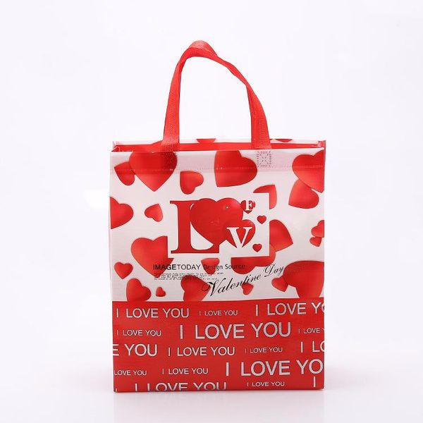 

designer-christmas folding shopping bags gift bags non-woven fabric large capacity mixed colors clutch bags ing