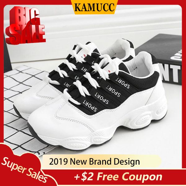 

kamucc new woman casual shoes breathable 2019 sneakers women new arrivals fashion mesh sneakers shoes women size 35-44, Black